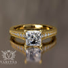 0.83ct Princess Cut Diamond Engagement Ring - 02US74